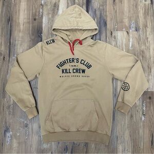 Kill Crew FIGHTER'S CLUB HOODIE - SAND